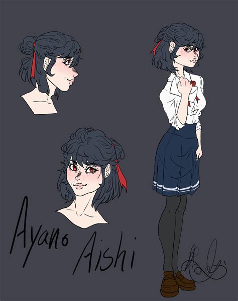 Ayano Aishi Redesign By Floweryjoker33 On Deviantart