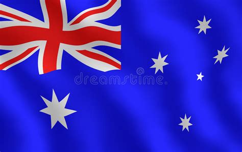 australian flag stock illustration illustration of national 84598653