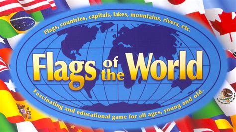 Flags Of The Worldgame From Tactic Games Youtube