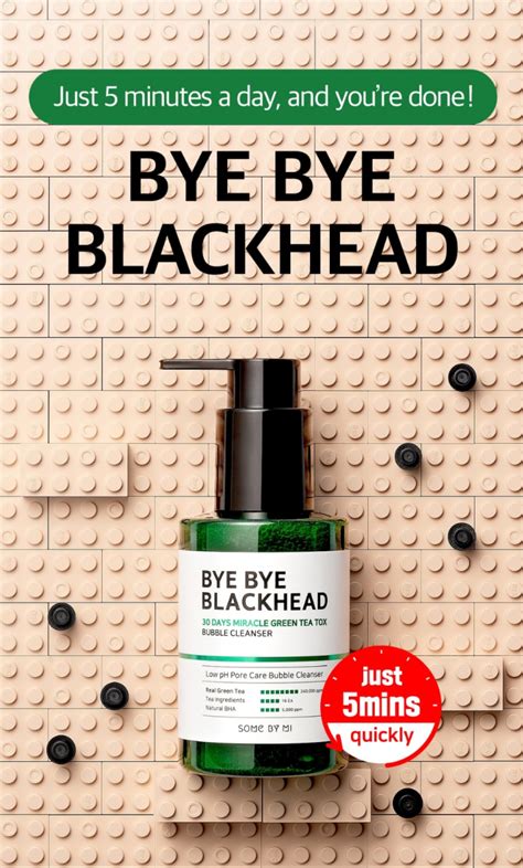 I bought this for my dad who has a lot blackhead on his face. SOME BY MI Bye Bye Blackhead 30Days Miracle Green Tea Tox ...