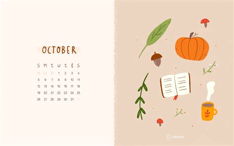 Free Download October Calendar Wallpaper Edpuzzle Blog 2880x1800