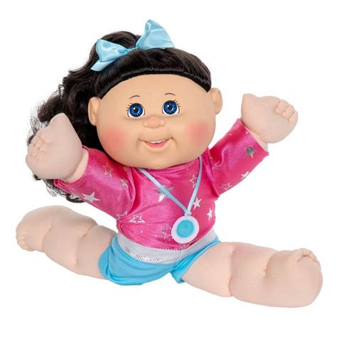 Cabbage Patch Kids 14 Gymnast Doll Brown Hair Blue Eyes Toyworld Canberra