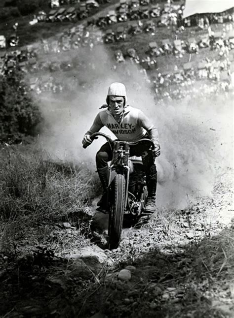 Harold Seamans Harley Davidson Hill Climber ~ Riding Vintage
