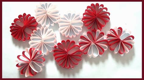 Diy Wall Decor Christmas Room Decoration Simple Paper Crafts Youtube