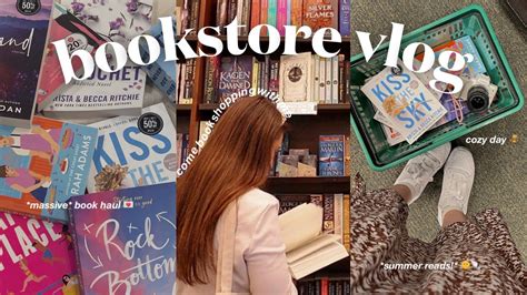 Bookstore Vlog 📚🌷 Spend The Day Book Shopping With Me At Barnes And Noble Book Haul Cozy Vlog