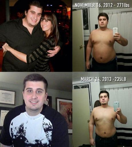 M27510 Makes Incredible Progress Going From 270lbs To 235lbs Since November 2012