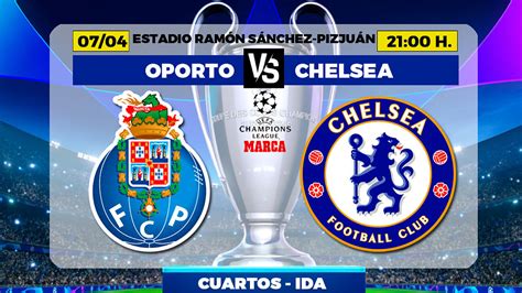 Chelsea takes on porto at the estadio ramón sánchez pizjuán, boasting a commanding 2:0 advantage following their first leg at the same venue last week. Porto vs Chelsea: The clash of the underdogs | Marca