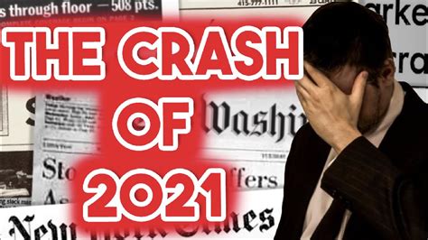 A market crash is coming. Stock Market Crash of February 2021 - YouTube