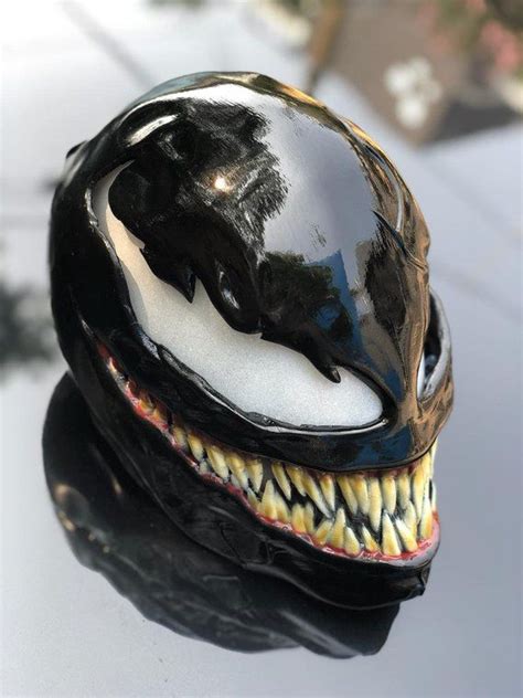 Venom Mask 2018 Hq Resin Extreme Details Venom Cool Motorcycle