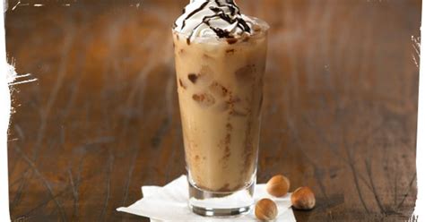 Vanilla Hazelnut Iced Coffee Gordon Food Service