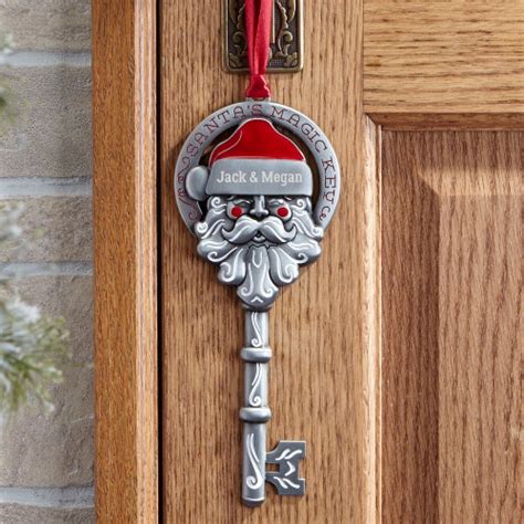 Personalised Santas Magic Key Personalized Santas Etsy