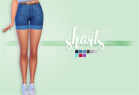 Sims 4 Ccs The Best Shorts By Crazycupcake