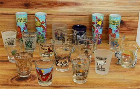 Shot Glasses Lot Of 20 National Parks And Places Of Interest Etsy National Parks Places Of
