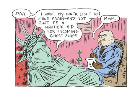America The Statue Of Liberty Goes To Therapy The New Yorker