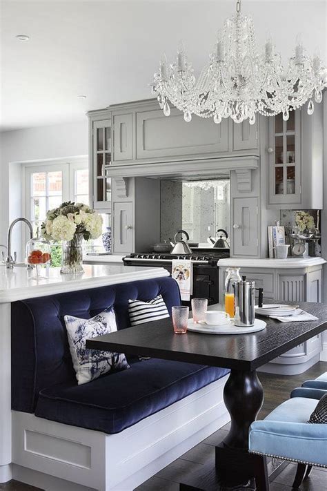 25 Stunning Kitchen Booths And Banquettes Fancydecors Kitchen Island