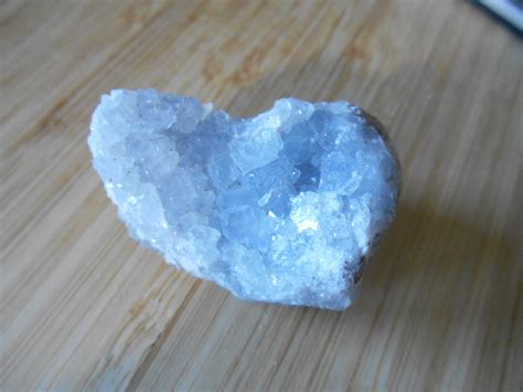 Light Blue Celestite Crystal Gemstone Cluster Specimen 50mm X