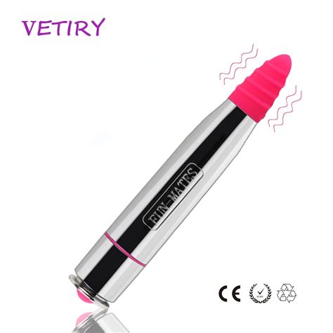 Vetiry Lipsticks Vibrator Mini Electric Bullet Vibrator Massager