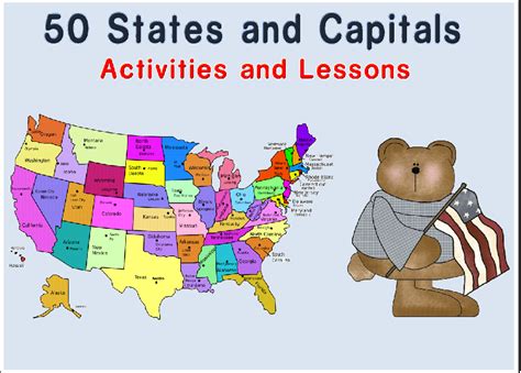 Teachers Take Out States And Capitals Free Study Guide States And