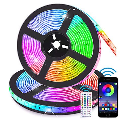 Bluetooth Led Strip Lights Music Sync With App Control 328ft10m