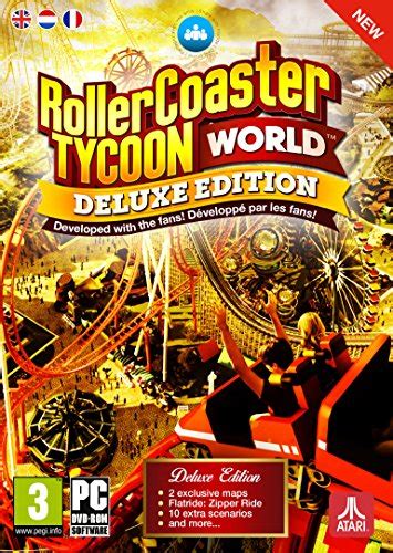 Build the park of a lifetime and rediscover the critically acclaimed rollercoaster simulation bestseller. Télécharger Roller Coaster Tycoon World - Edition Deluxe ...