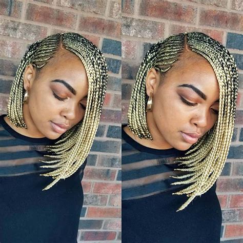 Short hairstyles for black women wearing a platinum blonde hair color is no longer taboo, it's fierce and. 25 Bob Hairstyles for Black Women That are Trendy Right ...