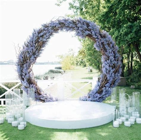 Wedding Circle Arch Wedding Arbor Round Wedding Arch In 2021