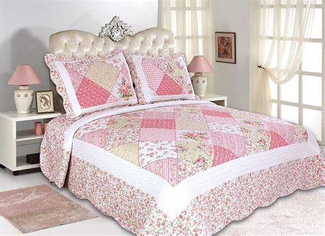 Free 2 Day Shipping Buy All For You 3pc Reversible Quilt Set Bedspread And Coverlet With