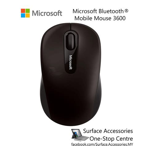 Microsoft Bluetooth Mobile Mouse 3600 Wireless Mouse Bluetrack