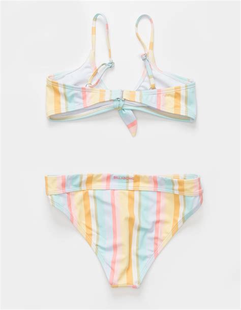 Billabong Stoked On Sun Hanky Tie Girls Bikini Set Multi Tillys