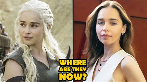 Emilia Clarke Missing Parts Of Her Brain After Aneurysms Where Are They Now Youtube