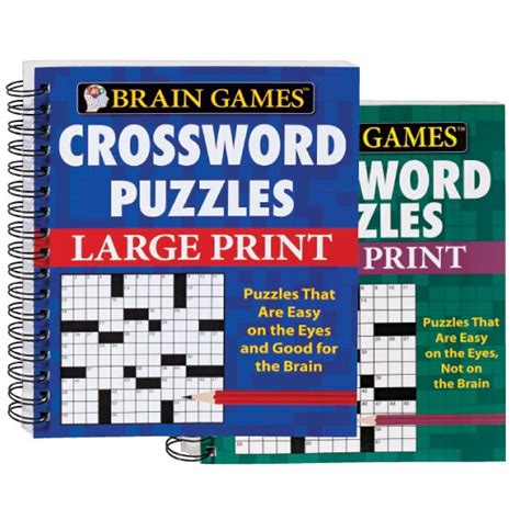 Large Print Crossword Puzzle Books Crossword Book