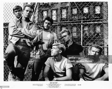 A Group Of Men In A Scene From The Film West Side Story 1961 News Photo Getty Images