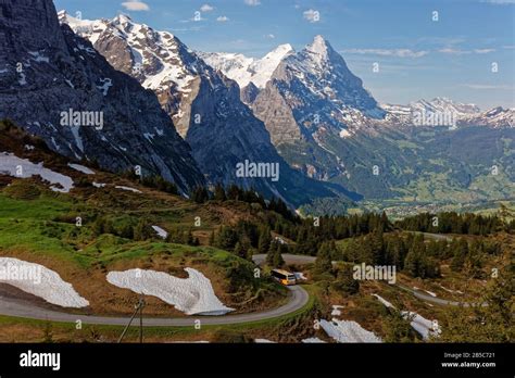 Grosse Scheidegg Oberhasli Bern Switzerland July 19 2019 Swiss