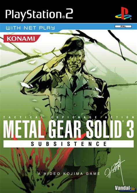 Metal Gear Solid 3 Subsistence Videojuego Ps2 Vandal
