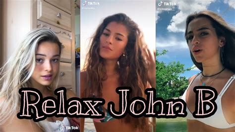 Relax John B Tiktok Compilation Youtube