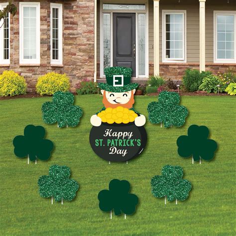 St Patricks Day Yard Sign And Outdoor Lawn Decorations Saint Patty