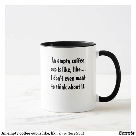 Office desk table, work place. An empty coffee cup is like, like.... | Zazzle.com | Mugs ...