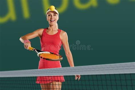 Female Tennis Player Stock Photo Image Of Person Player 260870322