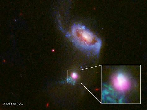 This black hole is about 6.5 billion times the mass of the sun. Distant supermassive black hole caught feeding and ...