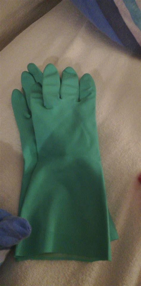 gay rubber gloves