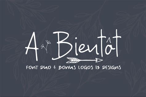 FREE A Bientot Font By TheHungryJPEG | TheHungryJPEG.com