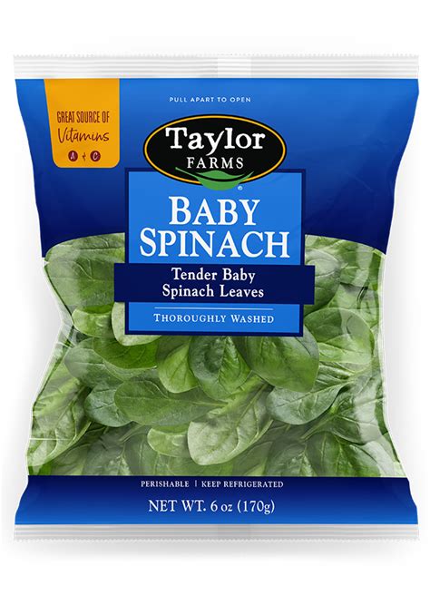 Baby Spinach Taylor Farms