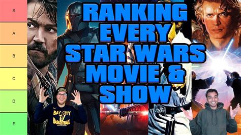 Ranking Every Star Wars Movie And Tv Show Star Wars Movies And Tv