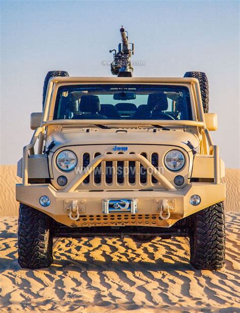 Armoured Desert Jeep Wrangler Armored Vehicles Jeep Wrangler Jeep