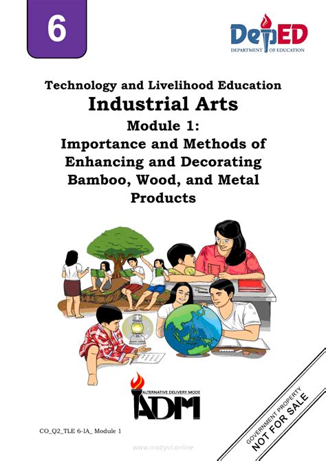 Tle Industrial Arts Module Importance And Methods Of Enhancing And