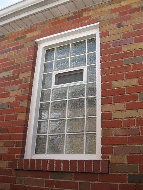 Installation Options For Glass Block Windows