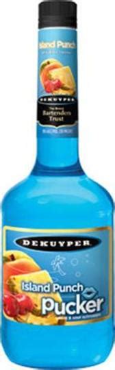 DeKuyper Island Punch Pucker Sweet Sour Schnapps Liqueur 750ml Bottle