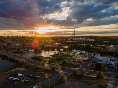 Norwalk Sunset On Friday Connecticut