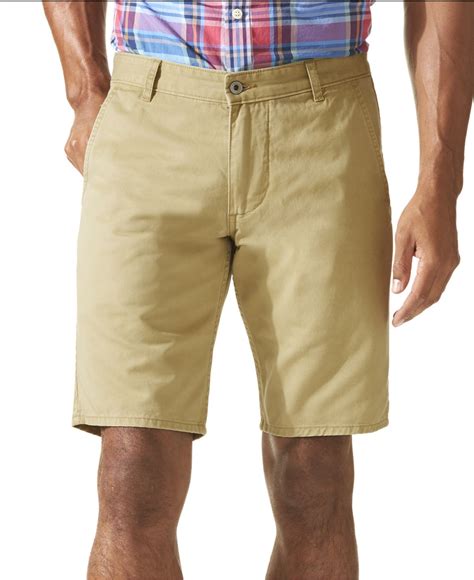 Dockers Alpha Flat Front Khaki Shorts In Khaki For Men Toasted