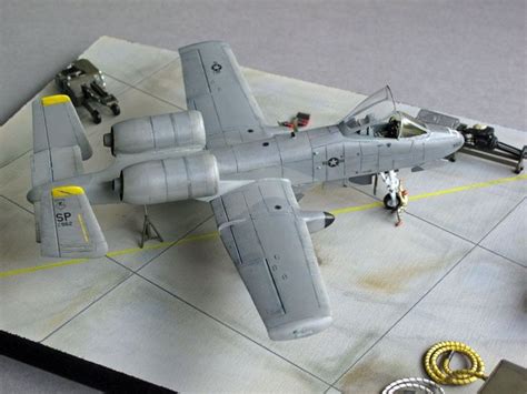 Usaf A10a Warthog 187 Scale By Arsenalm Aircraft Modeling Military Diorama Model Aircraft